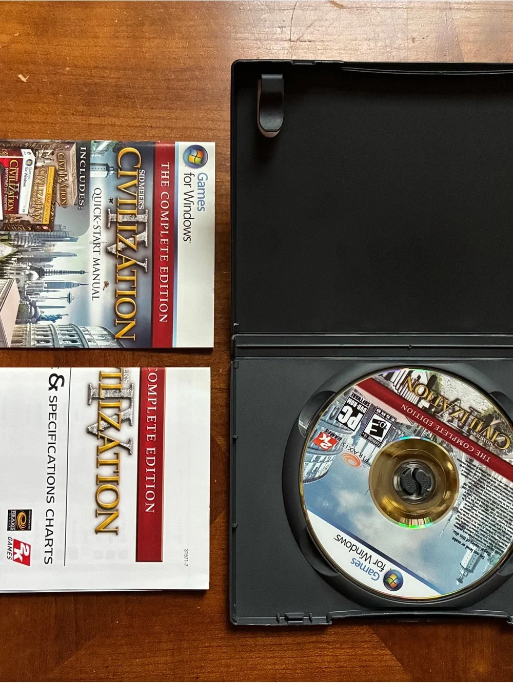 Sid Meier's Civilization IV: The Complete Edition PC Game - Black Cover (2K)